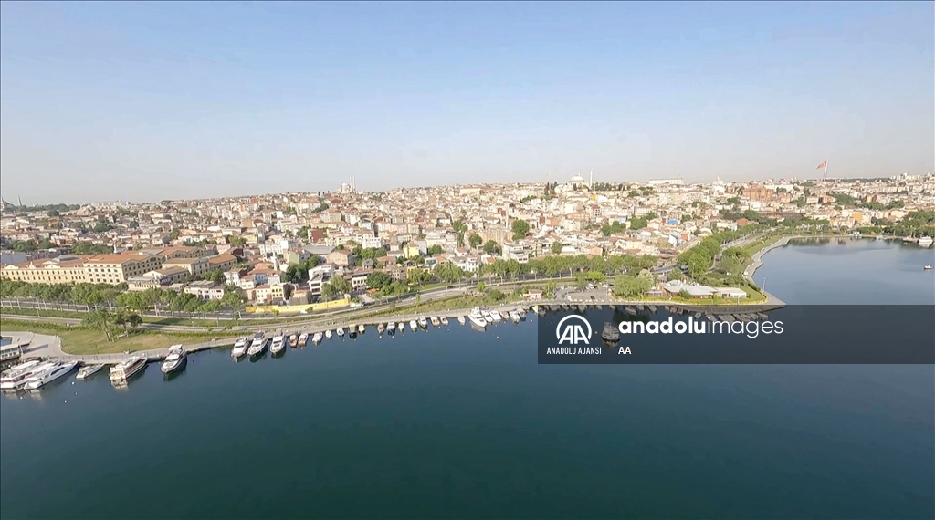 İstanbul'un fetih güzergahı FPV dron ile havadan görüntülendi