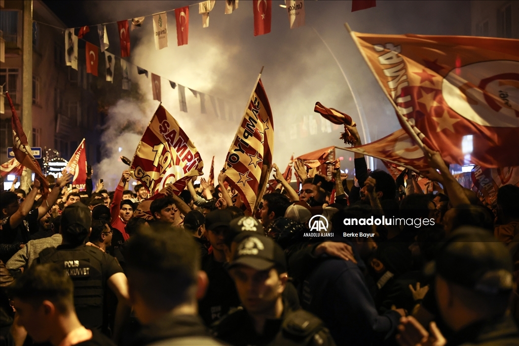 Galatasaray beat Ankaragucu to win 23rd title in Turkish Super Lig