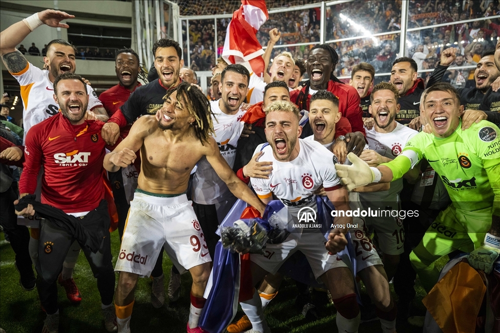 Galatasaray, 23. şampiyonluğunu başkentte kazandı
