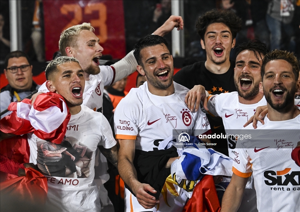 Galatasaray, 23. şampiyonluğunu başkentte kazandı