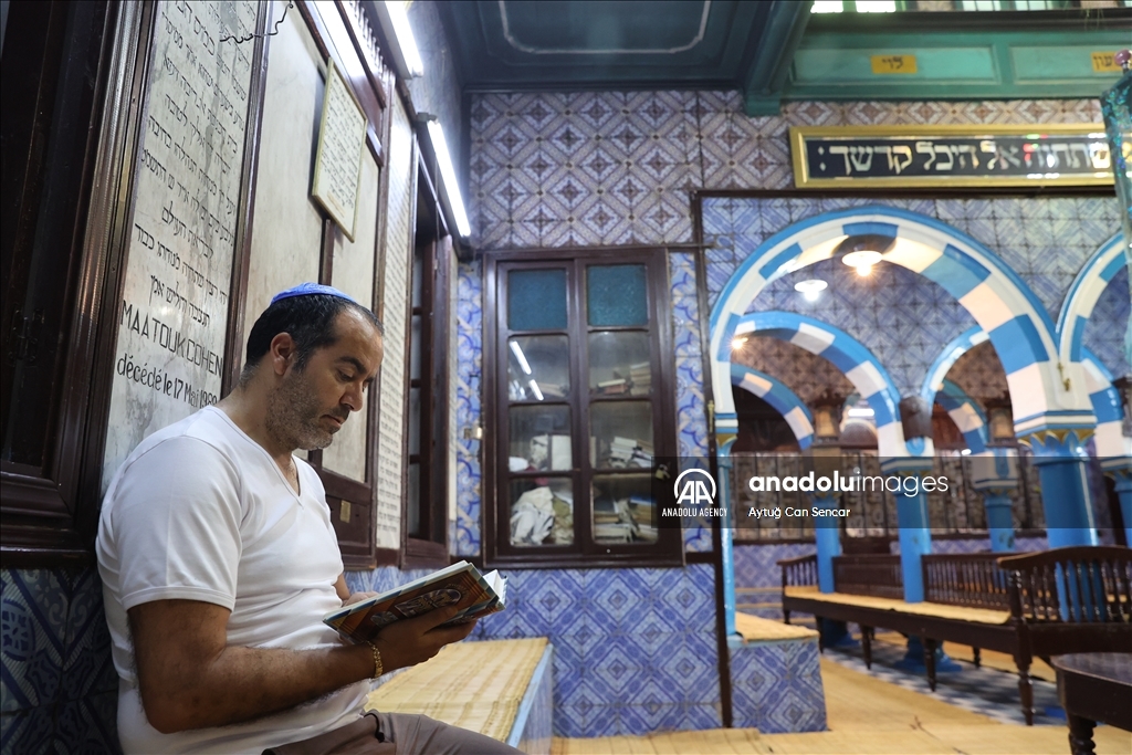 تصاویری از قدیمترین کنیسه آفریقا در جزیره «جربه» تونس