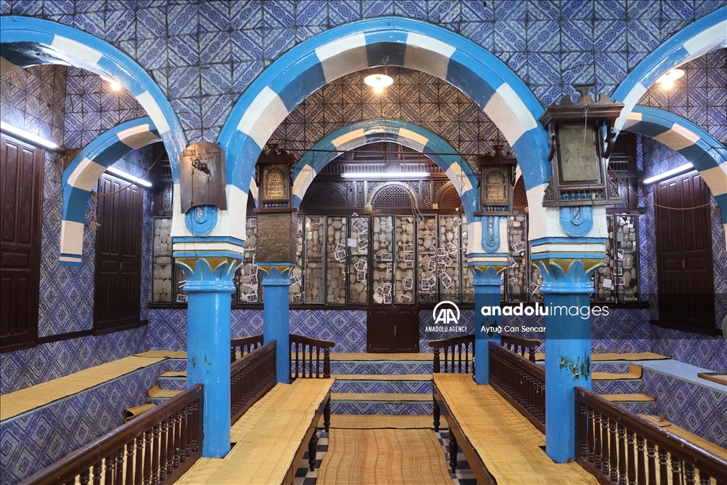 تصاویری از قدیمترین کنیسه آفریقا در جزیره «جربه» تونس