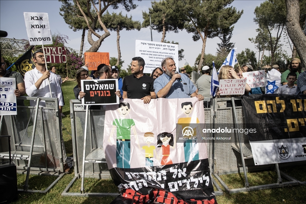 Kelompok sayap kanan Israel gelar demonstrasi "anti-LGBT" di Jerusalem