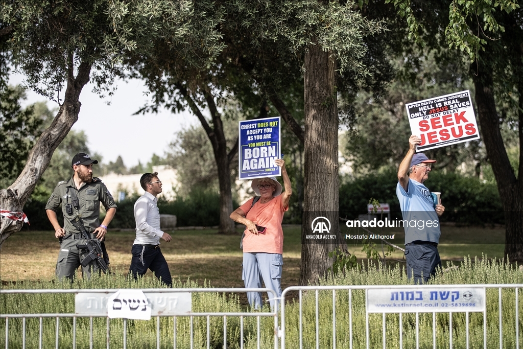 Kelompok sayap kanan Israel gelar demonstrasi "anti-LGBT" di Jerusalem