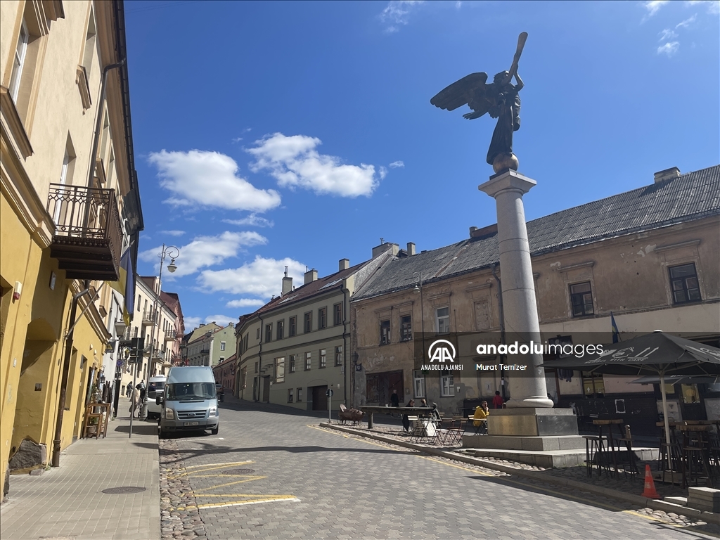 Litvanya'nın sembolik sanat cumhuriyeti Uzupis Anadolu Ajansı