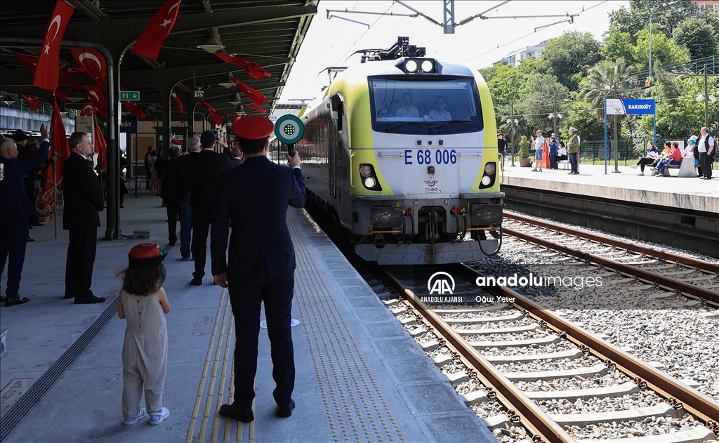 Paris'ten yola çıkan tarihi Orient Express İstanbul'a ulaştı