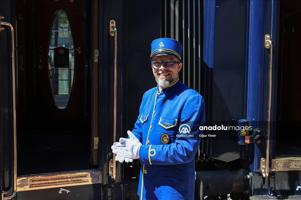 Paris'ten yola çıkan tarihi Orient Express İstanbul'a ulaştı