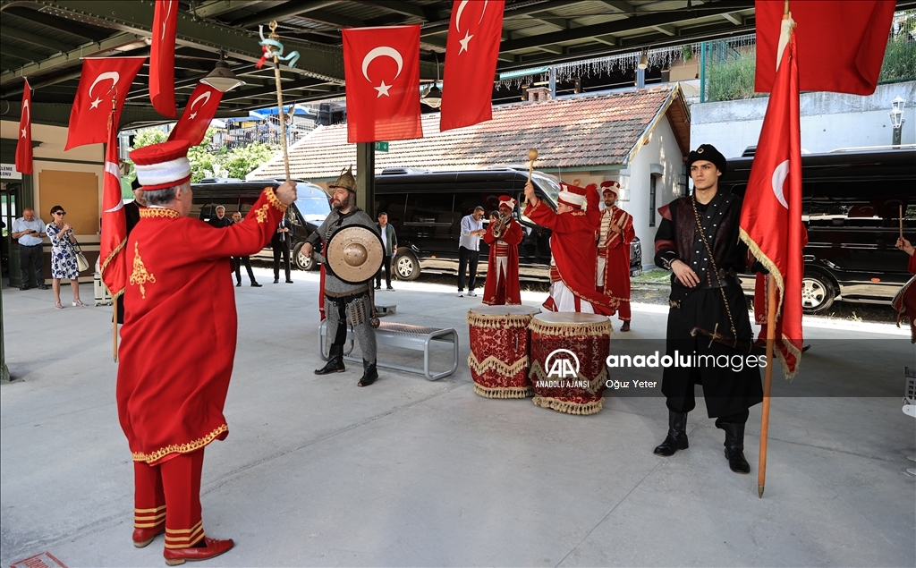 Paris'ten yola çıkan tarihi Orient Express İstanbul'a ulaştı