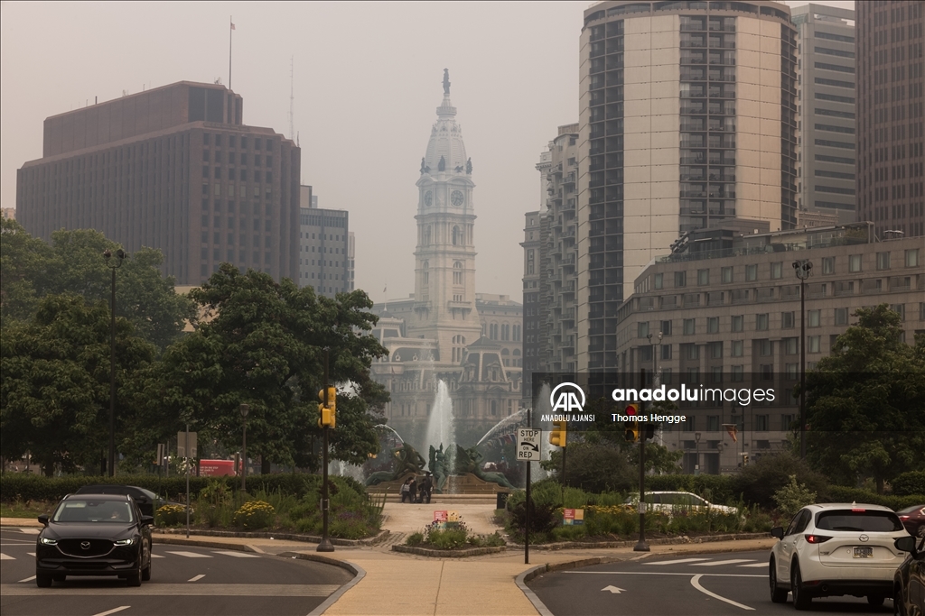 ABD'ye ulaşan Kanada'daki orman yangınlarının dumanı hayatı olumsuz etkiliyor
