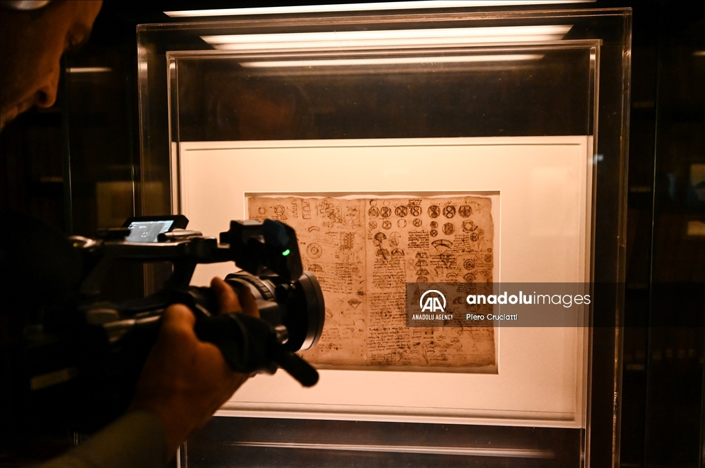 Press conference presenting of "Imagining the Future. Leonardo da Vinci: The Soul of the Italian Genius" in Italy