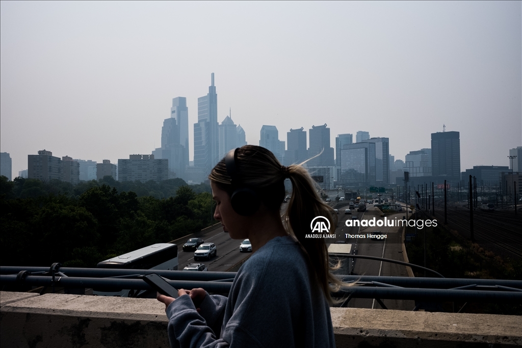 ABD'ye ulaşan Kanada'daki orman yangınlarının dumanı hayatı olumsuz etkiliyor