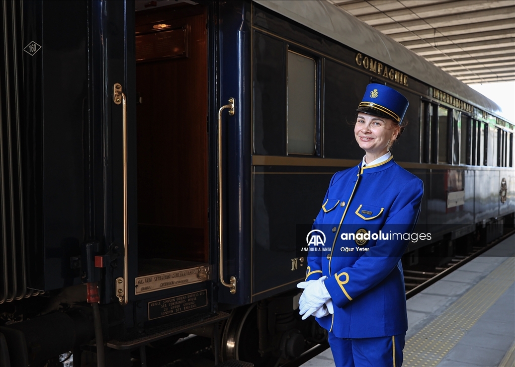 Paris'ten yola çıkan tarihi Orient Express İstanbul'a ulaştı