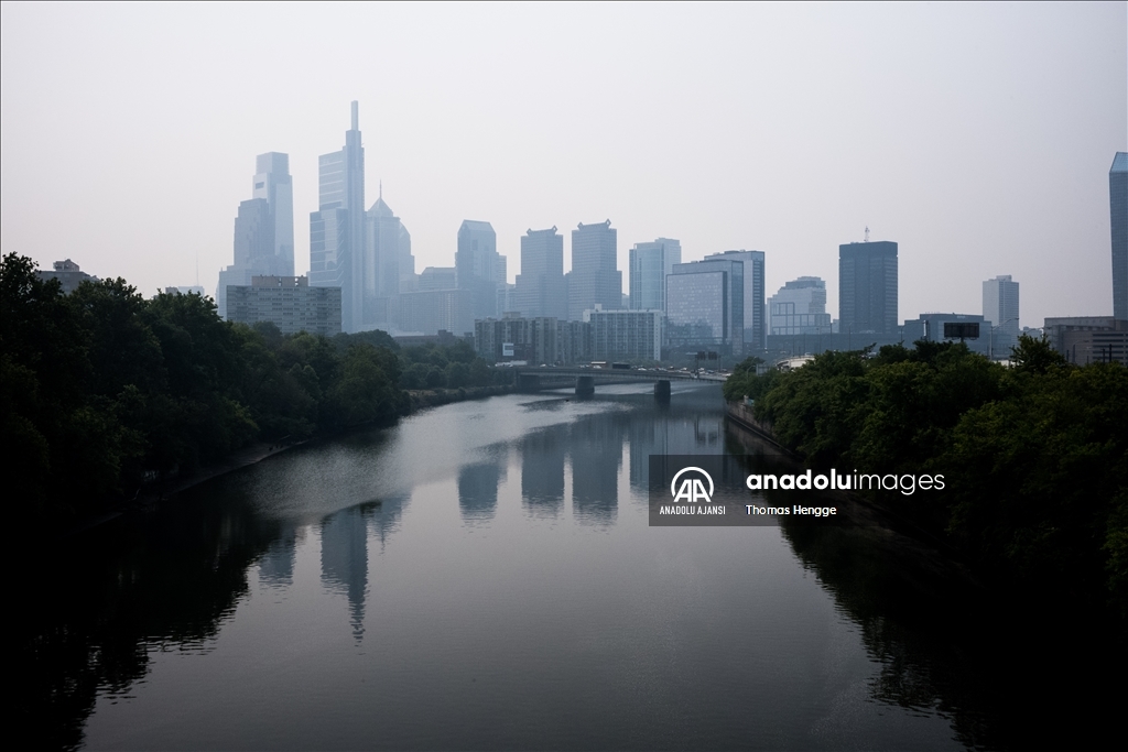 ABD'ye ulaşan Kanada'daki orman yangınlarının dumanı hayatı olumsuz etkiliyor