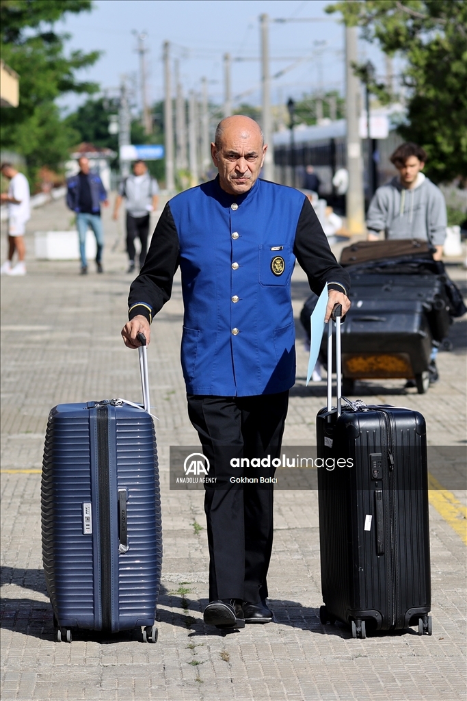 Orient Express from Paris arrives in Turkiye