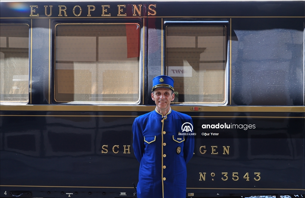 Paris'ten yola çıkan tarihi Orient Express İstanbul'a ulaştı