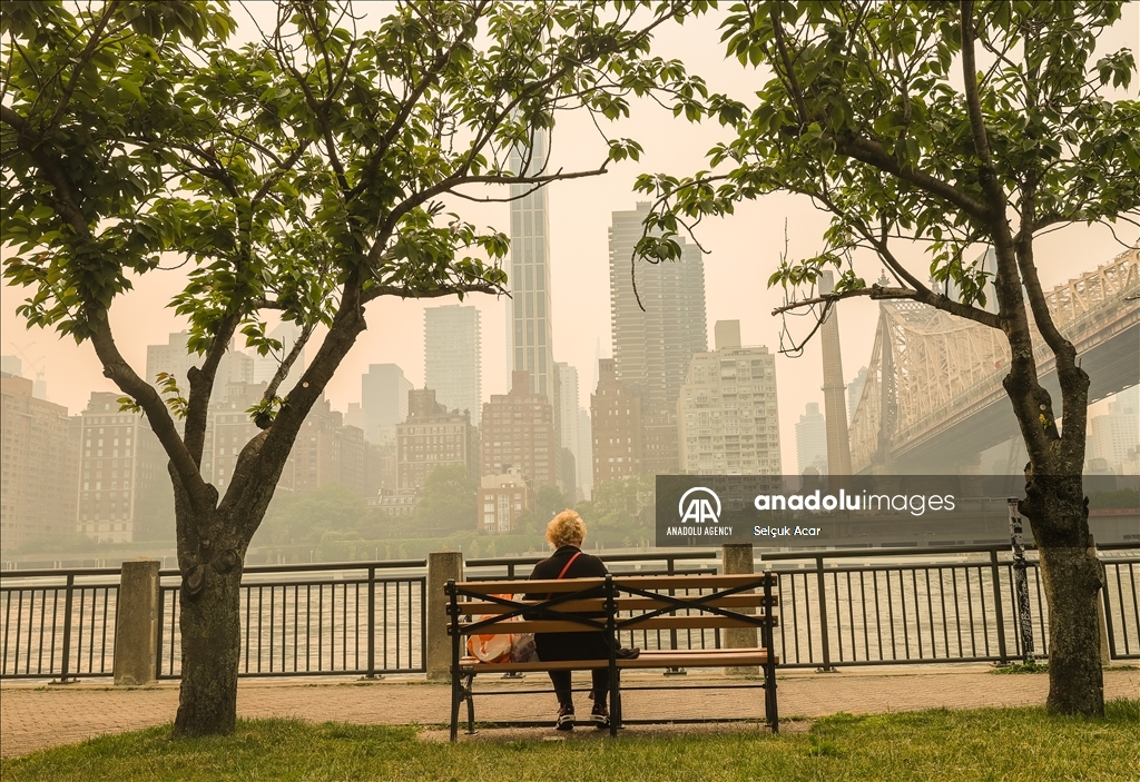 New York experiences worst air quality because of Canadian wildfires