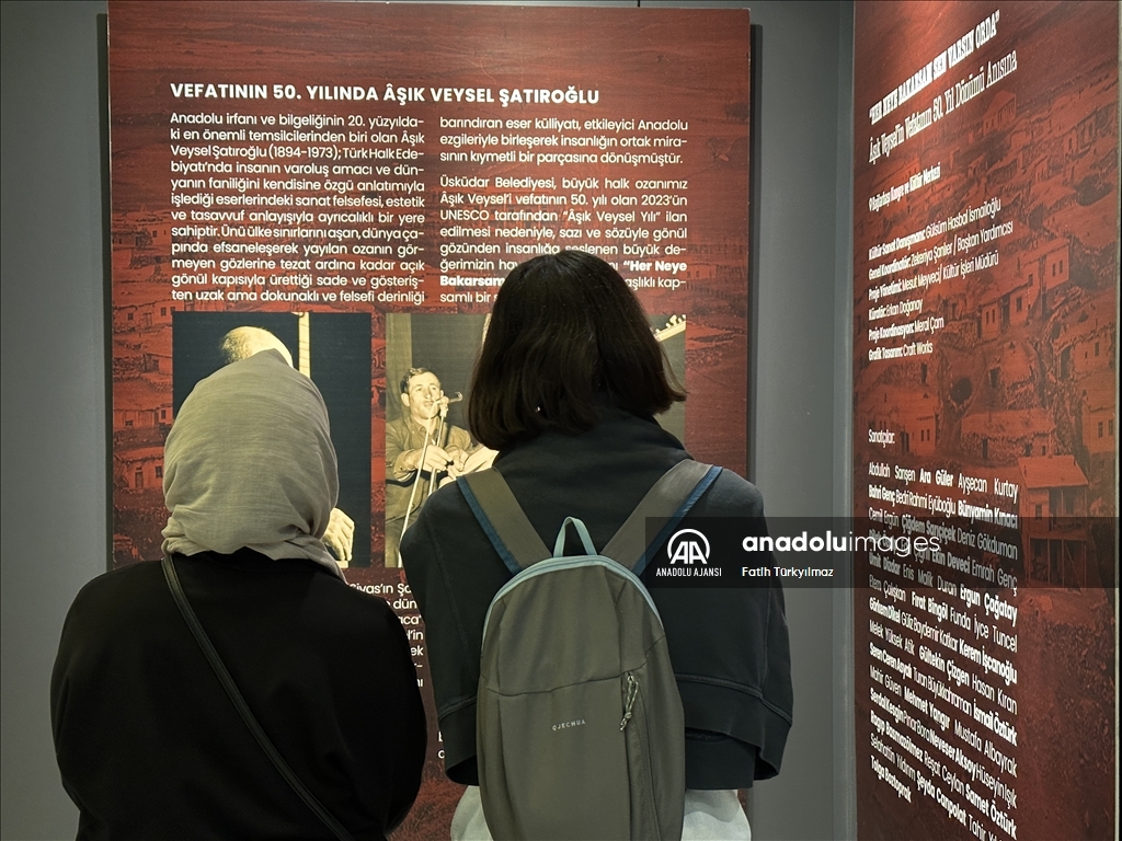"Her Neye Bakarsam Sen Varsın Orda" sergisi açıldı