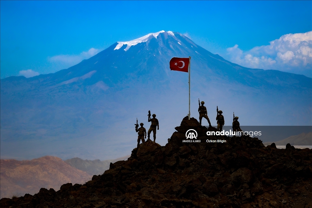 Teröristlerden temizlenen Tendürek Dağı bölgesi artık turizme hizmet edecek