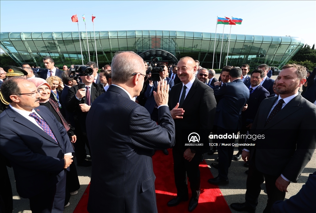 Cumhurbaşkanı Erdoğan, Azerbaycan'da