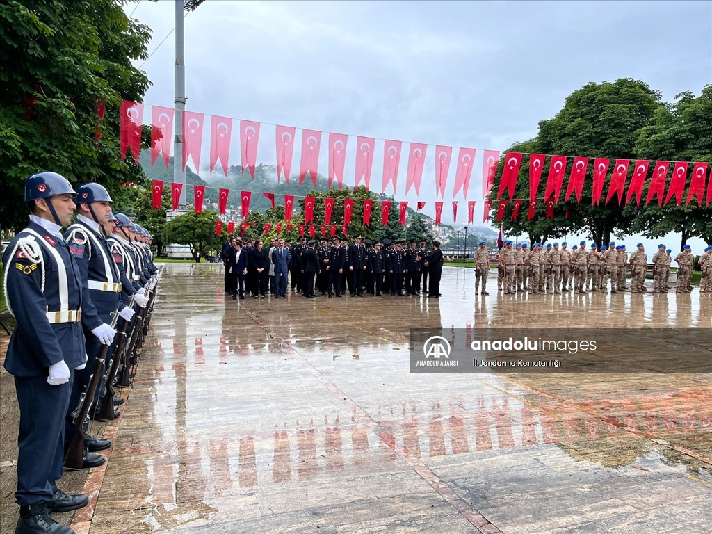 Ordu'da Jandarma Genel Komutanlığının 184'üncü kuruluş yıl dönümü kutlandı