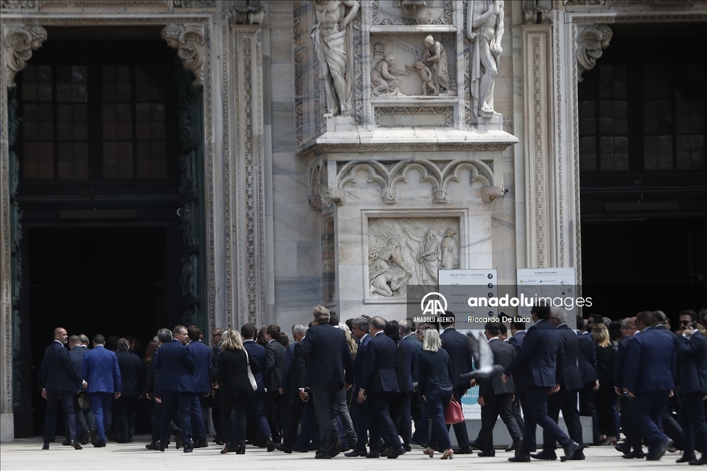 Funeral Service Of Silvio Berlusconi - Anadolu Ajansı