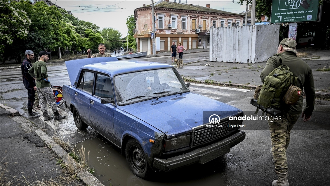 Ukrayna'da Kahovka HES'in bulunduğu bölgedeki sivillerin tahliyesi sürüyor