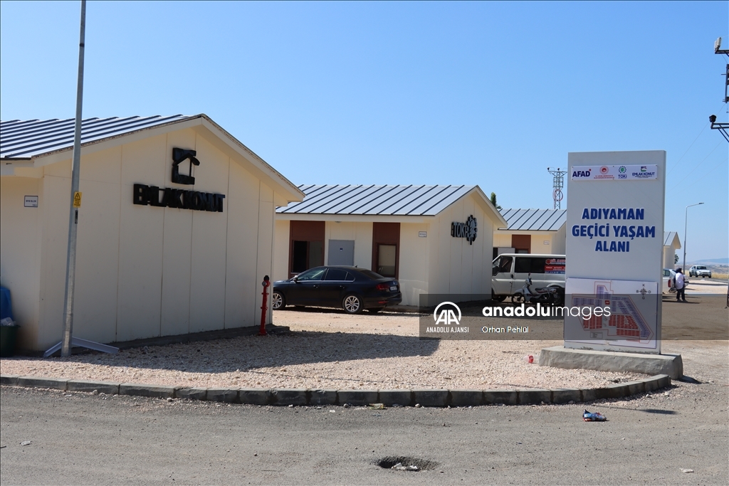 Adıyaman'da 2 bin 500 prefabrik konutun yapımı tamamlandı