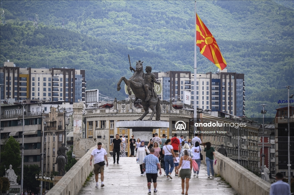 Часовая башня, мечеть, мост и баня в Скопье хранят следы эпохи Османской империи