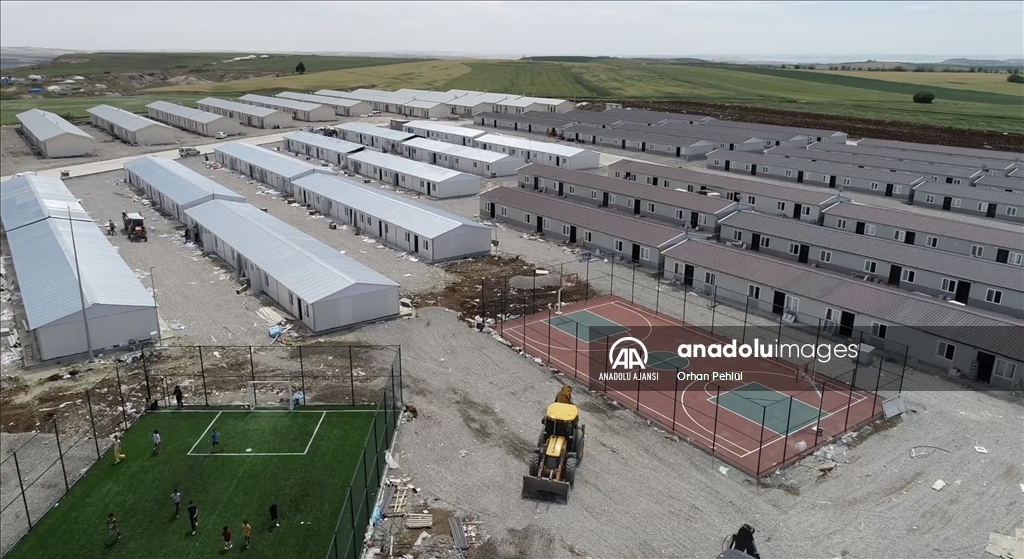 Adıyaman'da 2 bin 500 prefabrik konutun yapımı tamamlandı