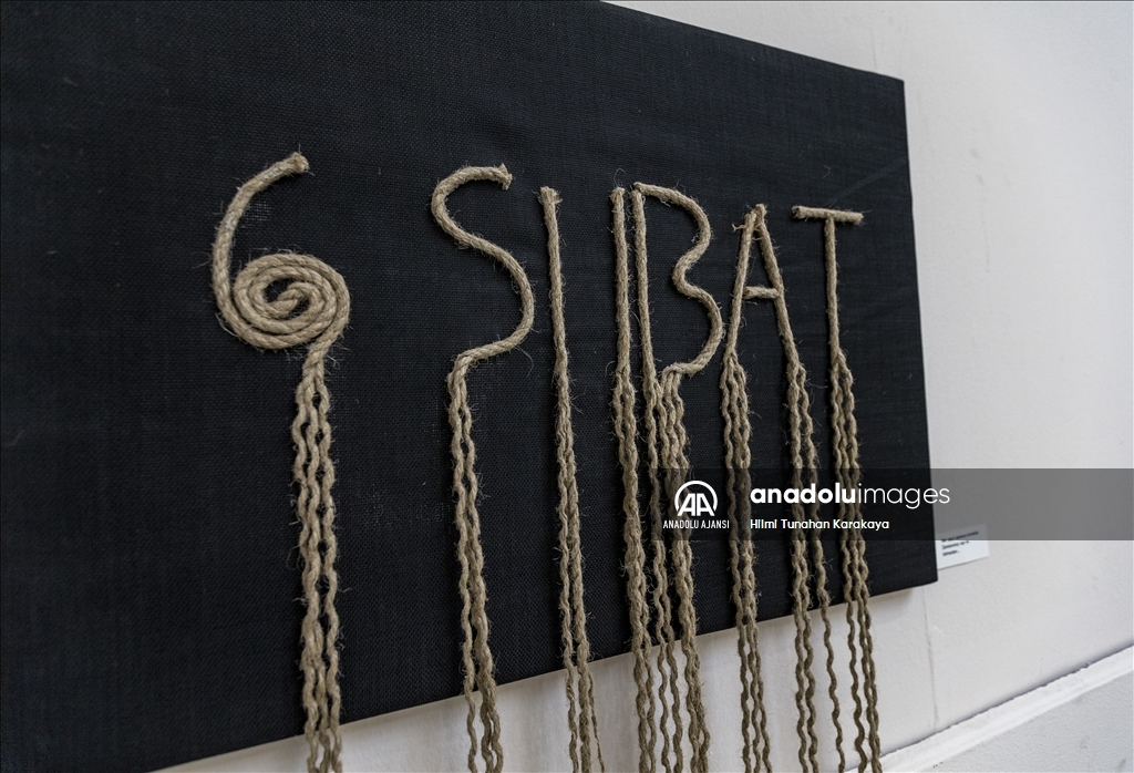 Depremin hissettirdiklerini sanatıyla anlattı