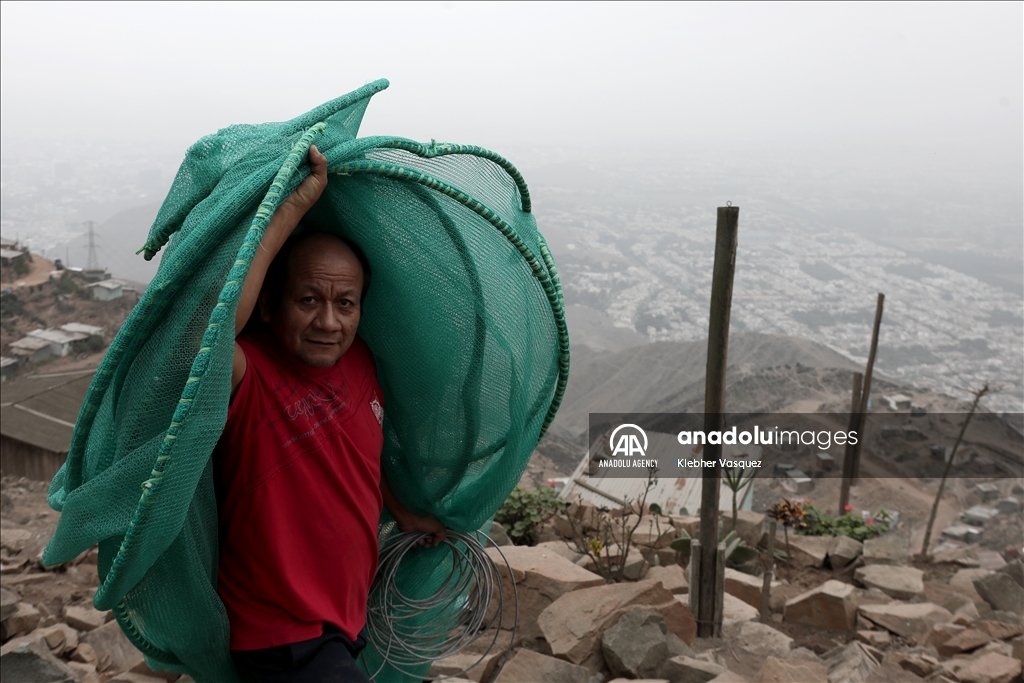 Zootechnical engineer turns clouds into water for needy neighborhoods in Peru