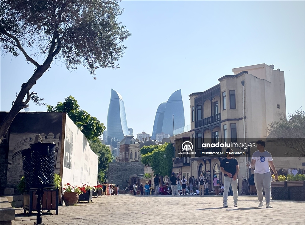 Daily life in Azerbaijan's Baku