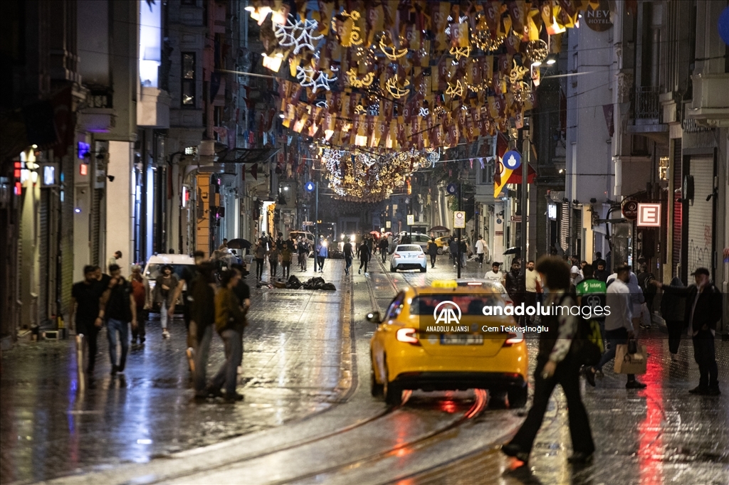 İstanbul’da sağanak etkili oldu