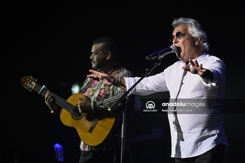 French music band Gipsy Kings performs in Istanbul