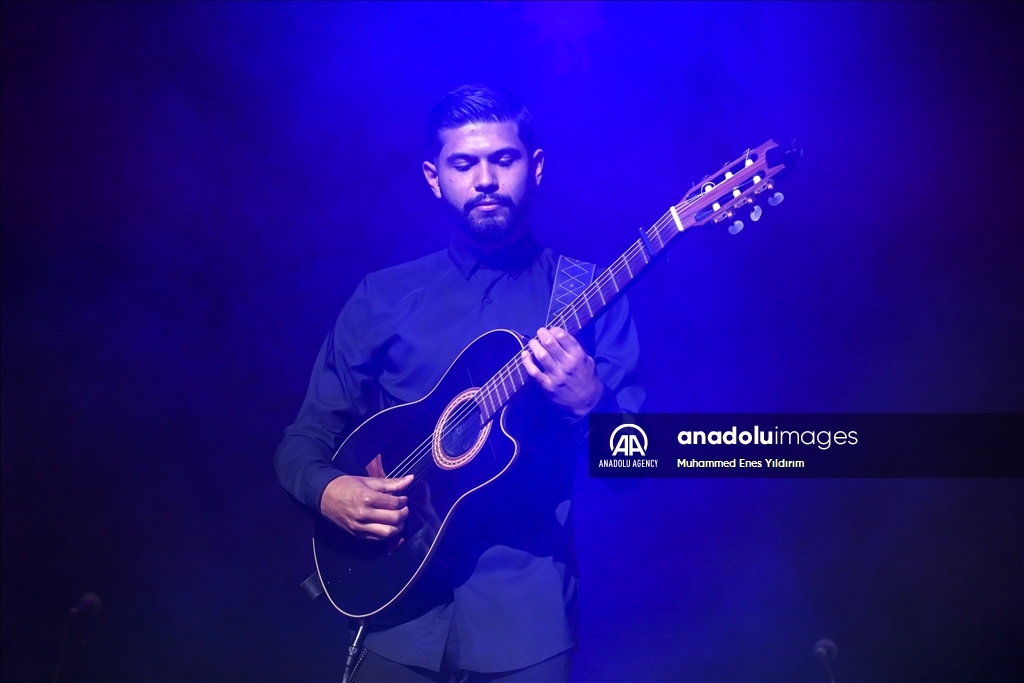 French music band Gipsy Kings performs in Istanbul