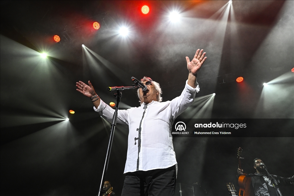 French music band Gipsy Kings performs in Istanbul
