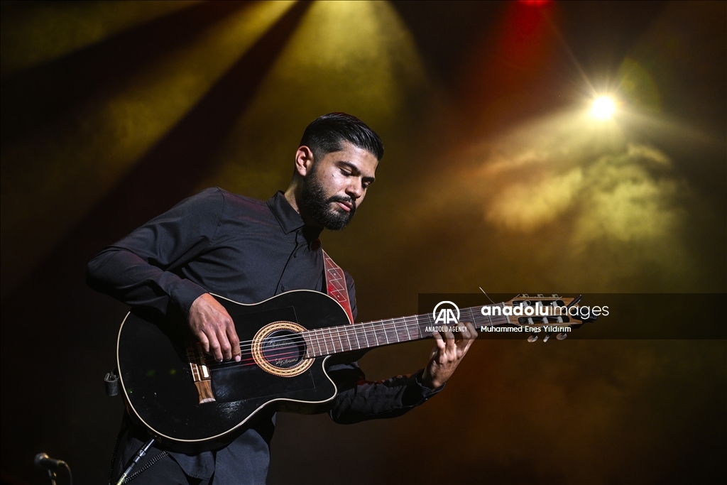 French music band Gipsy Kings performs in Istanbul