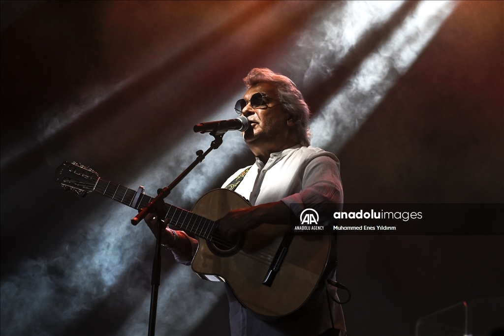 French music band Gipsy Kings performs in Istanbul