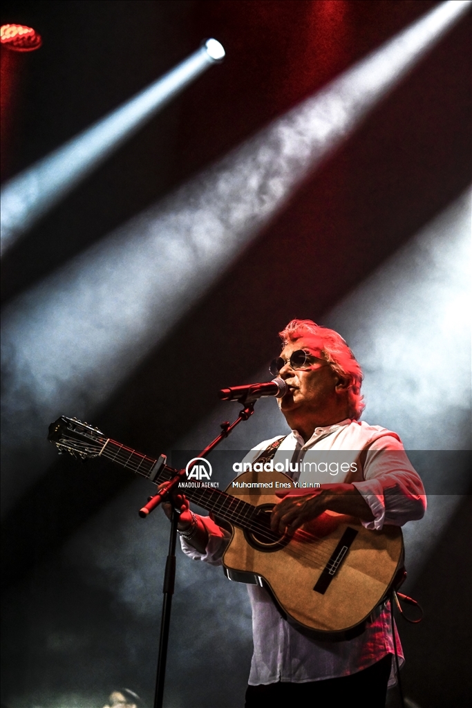 French music band Gipsy Kings performs in Istanbul