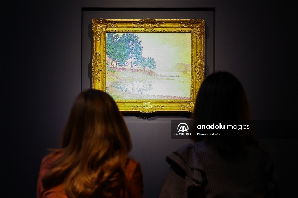 Christie's Müzayede Evi'nde 20 ve 21. Yüzyıl Sanatı Serisi'nin ön gösterimi yapıldı