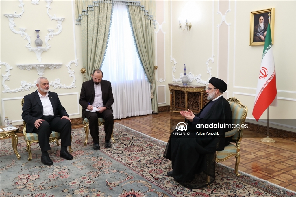 هیات حماس با رئیس‌جمهور ایران دیدار کرد