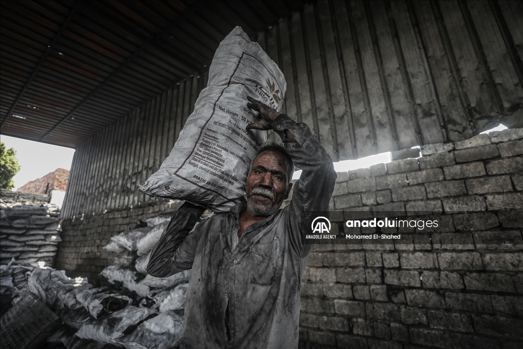 Угольщики в Египте трудятся в тяжелых условиях