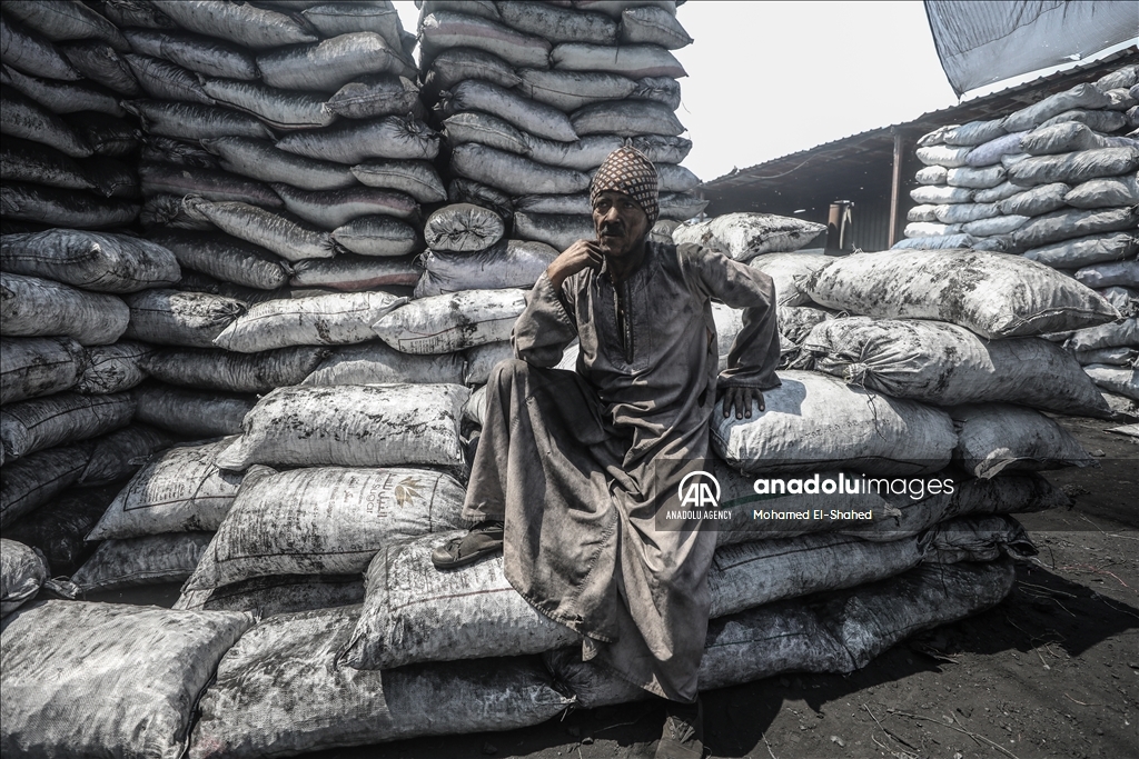 Угольщики в Египте трудятся в тяжелых условиях