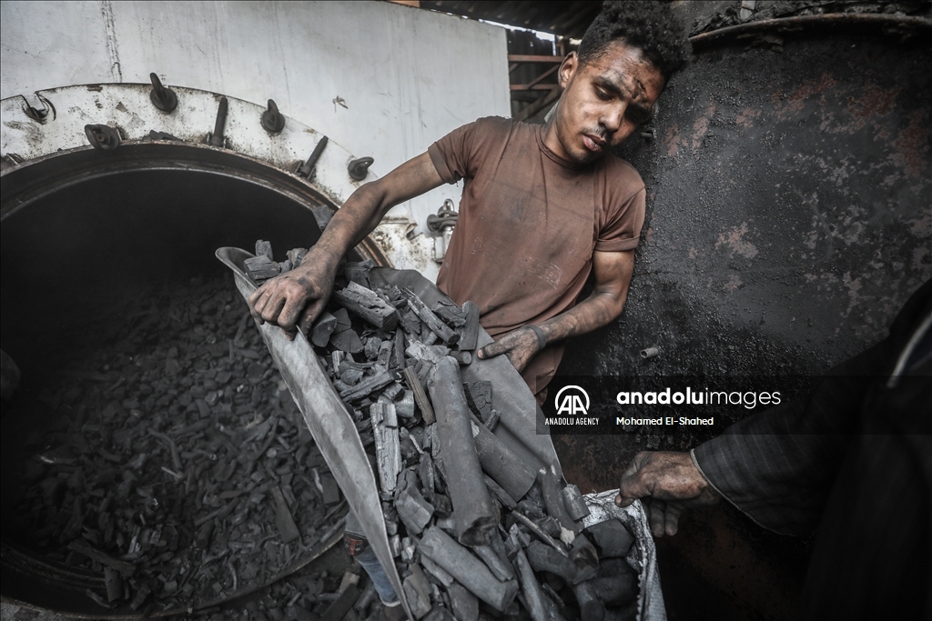 Угольщики в Египте трудятся в тяжелых условиях