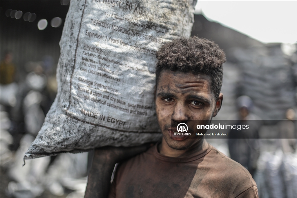 Угольщики в Египте трудятся в тяжелых условиях