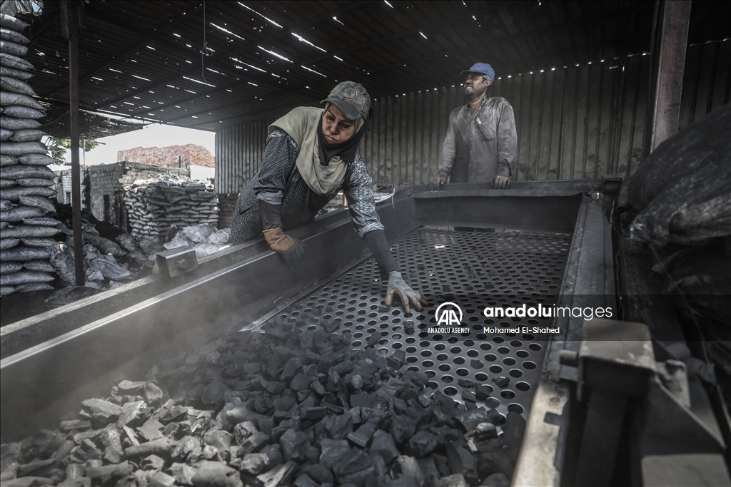 Угольщики в Египте трудятся в тяжелых условиях