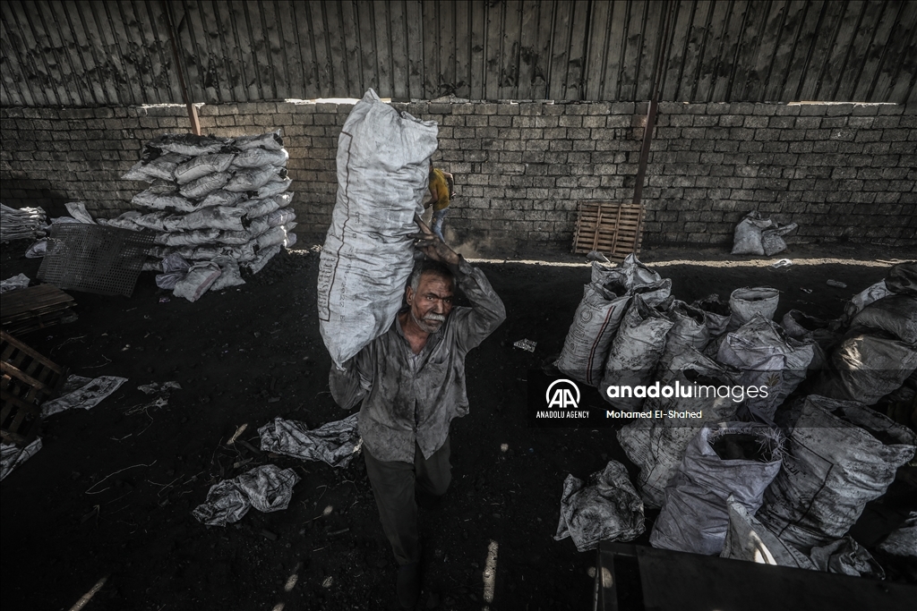 Угольщики в Египте трудятся в тяжелых условиях