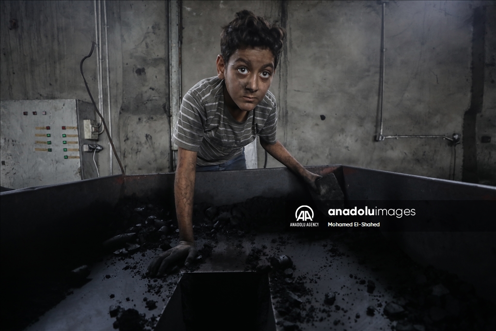 Угольщики в Египте трудятся в тяжелых условиях