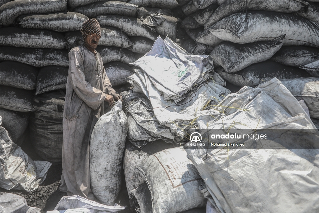 Угольщики в Египте трудятся в тяжелых условиях