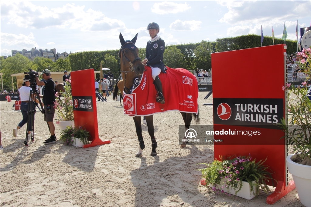 Binicilikte Longines Paris Eyfel engel atlama yarışı kapsamında THY ödülleri sahiplerini buldu